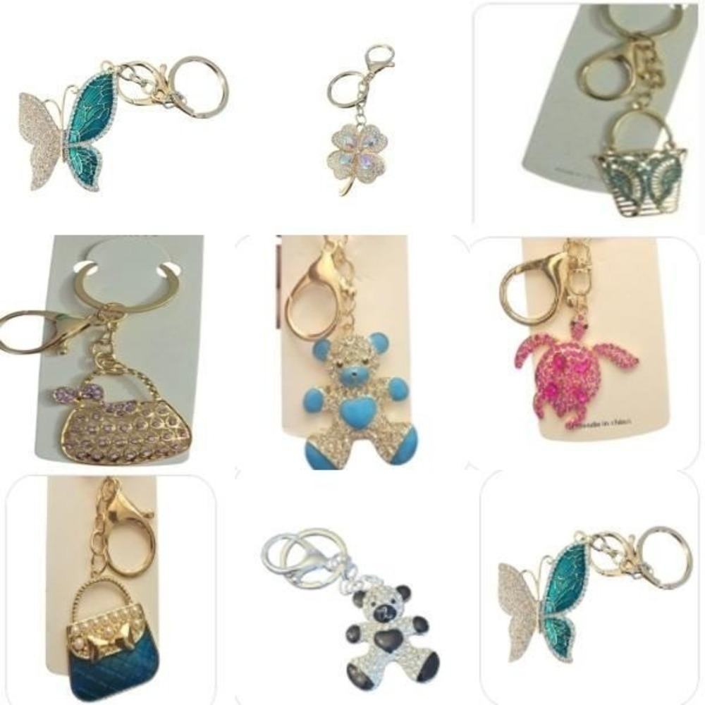 Michael Kors Hamilton Weekender Travel Bag Grey Leather‎ + FREE Bag Charm 🎁 - Picture 9 of 9